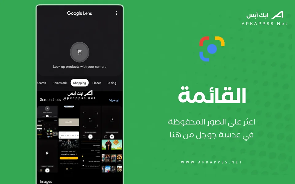 برنامج عدسة جوجل